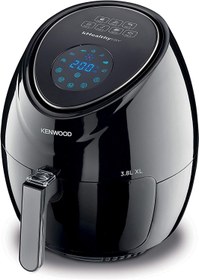 Resim Kenwood Airfryer XL Sıcak Hava Fritözü Siyah HFP30.000BK - 3,8 Litre Geniş Kapasite, 1500 Watt, Dijital Dokunmatik Ekran, 7 Farklı Programlama, Hava Sirkülasyon Sistemi, 80-200°C Sıcaklık Ayarı 