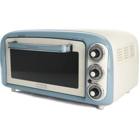 Resim Fırın Mavi 0979/05 - Pizza Fırını, 1380 Watt, 18 Litre Kapasite, 3 Pişirme Fonksiyonu, Paslanmaz Çel 