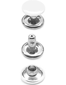 Resim 5 Mm 00 No Beyaz Renkli Perçin Rivet 30 Adet Beyaz 