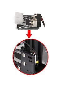 Resim Creality Ender 3 & Ender 3 Pro Kontrol Limit Endstop ( Swich ) 