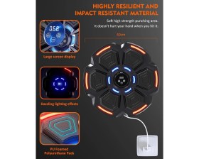 Resim Bluetooth Hoparlör Özellikli Duvar Boks Makinesı 9 Mod Seviye Ayarlı Müzikli Boks Makinesı - Lisinya 