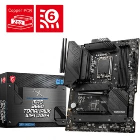 Resim MSI Mag B660 Tomahawk Wifi Intel B660 3200 Mhz DDR4 Lga 1700 Atx Anakart 