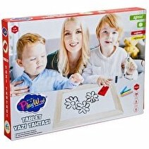Resim Ahşap Tablet Yazı Tahtası 