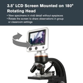 Resim LCD Ekranlı Dijital Mikroskop Iı 