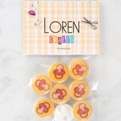Resim Loren Crafts 8'li Emzik Düğme - 1011 