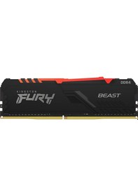 Resim Kingston Fury Beast RGB KF432C16BB1A/16 16 GB DDR4 3200 MHz CL16 Ram 