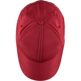 Resim Alp Unisex Kırmızı Renk Çocuk Micro Kep Şapka Ayarlanabilir 9-12 Yaş 