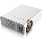 Resim Mini Kablosuz 1080P LED Projeksiyon Cihazı, Çok Renkli, Taşınabilir ve Yüksek Kaliteli 