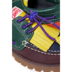 Resim Bobo Choses x Camper Compas Nautic Çocuk, Deri Tasarım Tekne Ayakkabısı 