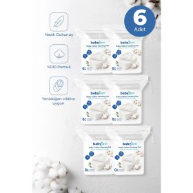 Resim Empressco Babyjem Ultra Hassas Bebek Temizleme Pamuğu 6 