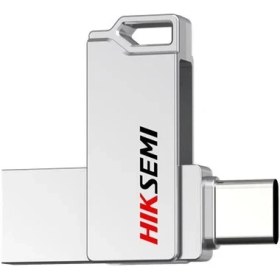 Resim HIKSEMI E327C USB 3.2 Dual 32 GB Taşınabilir Bellek - Gri 