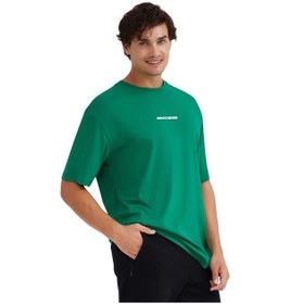Resim Skechers Erkek Dark Green T-shirt Yeşil 