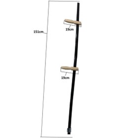 Resim doremodam Tırpan Sapı Takımı - Metal Sap, Elcik, Bilezik Ve Alyan ( Lisinya ) 