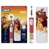 Resim Oral-B Vitality Pro Lion King Özel Seri Çocuklar İçin Şarj Edilebilir Diş Fırçası 