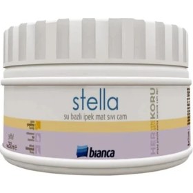 Resim Bianca Stella Su Bazlı Sıvı Cam Ipek Mat 500 ml 