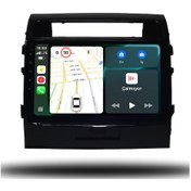 Resim MarTechno Android Multimedya 6GB RAM 128GB Hafıza Toyota Land Cruiser 2011-2015 ile uyumlu 