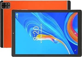 Resim 10,1 inç Tablet, 6 GB 128 GB HD Tablet 100‑240V 10 Çekirdekli CPU 8800mAh Çalışma Için Çift Hoparlör (AB fişi) 