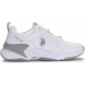 Resim U.s. Polo Assn. Maybe 5fpr Ortopedik Spor Ayakkabısı Yeni Sezon Ürünü Beyaz Beyaz 