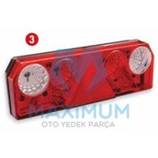 Resim Mars 611426 Stop Lambası Unıversal Euro Star I Plakasız Soketlı 