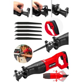 Resim Steiner Alman Turbo 9001 Devir Ayarlı Bakır Sargı Motor Tuğla Beton Kemik Kesme Tilki Kuyruğu Makinesi 