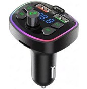 Resim HİQONİC Fm Araç Transmitter Bluetooth Sd Card Şarj Müzik Radyo Mikrofon Araç Içi Çakmaklık Şarj Ve Ses Cihaz 