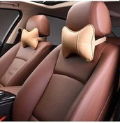 Resim Wondernest 2 Adet Mlc-06 Araba Boyun Yastığı Yumuşak Versiyon Nefes Oto Baş Kafalık Pedi Haki 