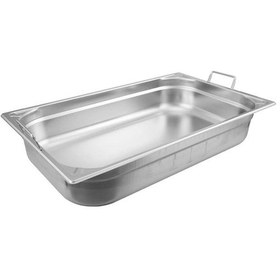 Resim Öztiryakiler Öztriyakiler Saplı Köşe Desenli Gastronom Küvet, 15 Cm, Gn 2/3 