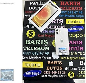 Resim Apple iPhone 12 İkinci El TR | 128 GB | Beyaz 