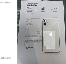 Resim Apple iPhone 11 İkinci El TR | 128 GB | Beyaz 