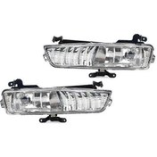 Resim Accent 2006-2010 Gündüz Farları İçin Araba Farları Ön Tampon Sis 