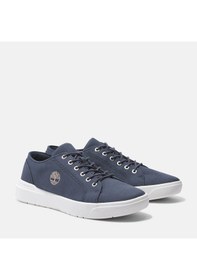 Resim Sandalet Erkek Tb0 A66nn Ep41 Timberland Seneca Bay Low Lace Up Sneaker Dark Blue Canvas Dark Blue Canvas 