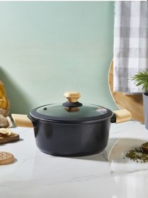 Resim Auris 22 Cm Derin Tencere Siyah 