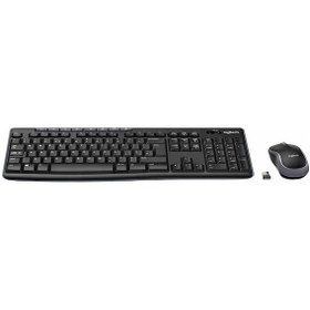 Resim Logitech Mk270 Kablosuz Tr Klavye Mouse Set (920-004525) 