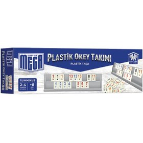 Resim Mega Plastik Okey Takımı 