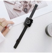 Resim Sones V-şekilli Toka Küçük Bel Çelik Watch Band iOS Uyumlu Watch Ultra 49mm-watch Ultra 2 49mm / Se / Se Akıllı Saat Aks. 49372763 