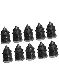 Resim Suntek 10 Adet Hızlı Onarım Aracı Vakum Lastik Tamir Kauçuk 0,53cmx1,17cm Siyah 