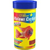 Resim AHM Malawi Cichlid Colour Granulat Balık Yemi 250 ML 