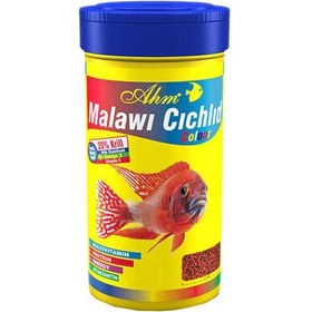 Resim AHM Malawi Cichlid Colour Granulat Balık Yemi 250 ML 