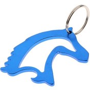 Resim Homyl Alüminyum At Kafası Basit Şişe Açacağı Mavi Mavi 