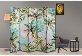 Resim Doğa Temalı Özel Tasarım Paravan Room Divider PRV1146, 180 x 180 
