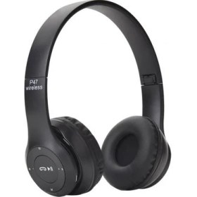 Resim Torima P47 Extra Bass Wireless Bluetooth Kulaklık 5.0+Edr Fm Radyo Siyah 