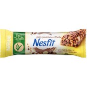 Resim Nestle Nesfit Sütlü Çikolatalı ve Muzlu Tam Tahıllı Bar 23,5 G 
