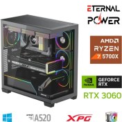 Resim ETERNAL POWER RYZEN 7 5700X 32G DDR4 1TB M.2 RTX3060 A520 T650W 