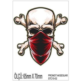 Resim Motorsiklet Otomobil Sticker 2 Adet 002 