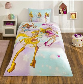 Resim Taç Winx Magic Lisanslı Nevresim Takımı 