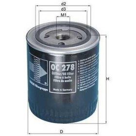 Resim Esse Oto - Omega A Frontera A Yağ Filtresi 87-98 Mhl Oc278 650385 