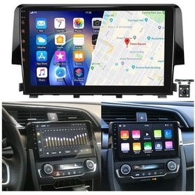 Resim Honda Civic Fc5/fc 5 2016/2020 9 İnç 8-128 Pro Model Qled Ekran 9" 