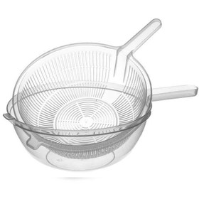 Resim Bora Plastik Büyük Süzgeç Takımı, 3.3 L 