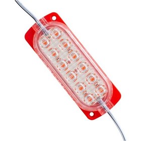 Resim Powermaster Tek Renk Kırmızı Modül Led 2835 24 Volt 2.4 Watt 