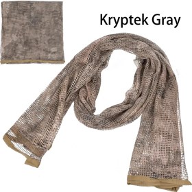 Resim Chaoduo Shop Kriptek Gri Tarzı 190*90 cm Eşarp Pamuk Askeri Kamuflaj Taktik Örgü Eşarp Keskin Nişancı Yüz Eşarp Peçe Kamp Avcılık Çok Amaçlı Yürüyüş Eşarp (Yurt Dışından) 
